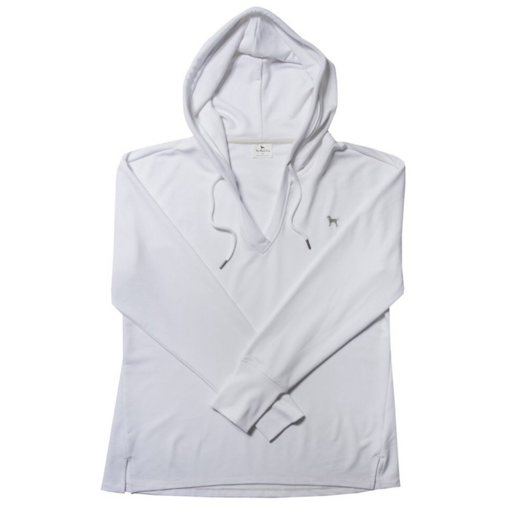 The Black Dog White Pullover Hoodie